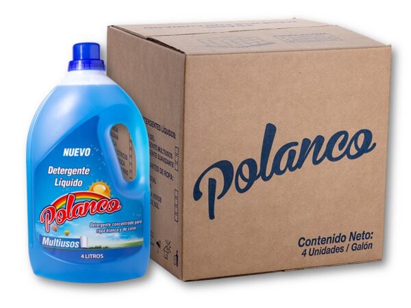 Detergente Multiusos Polanco 4 Litros Caja