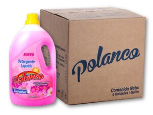 Detergente con Suavidad Polanco 4 Litros Caja