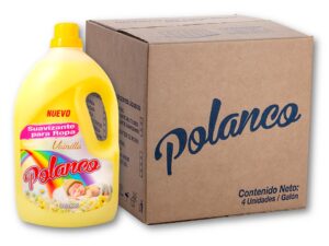 Suavizante Vainilla Polanco 4 Litros Caja