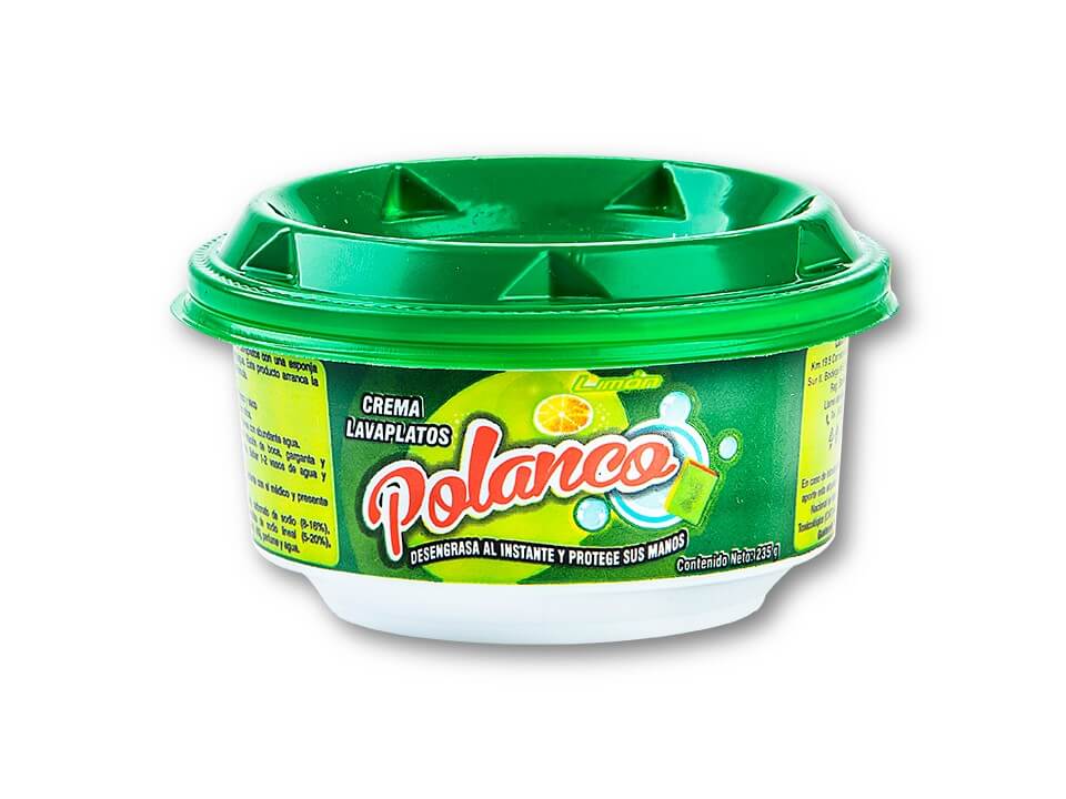 Crema Lavaplatos 235g Polanco