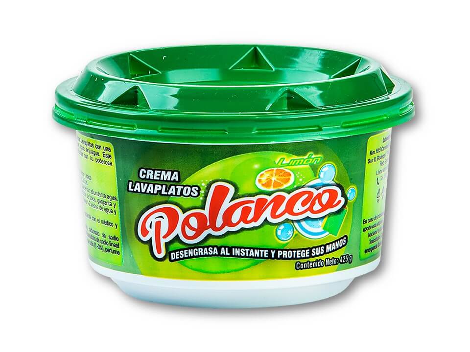 Crema Lavaplatos 425g Polanco